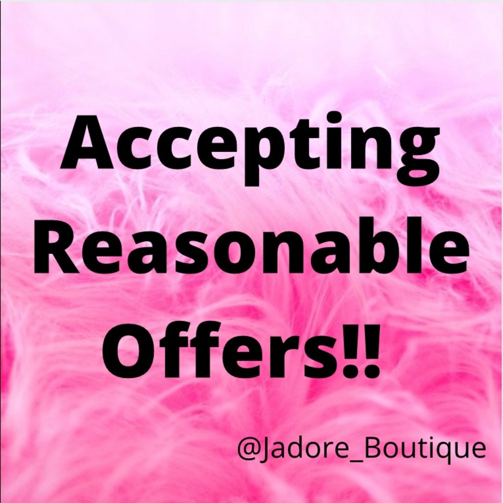 Accepting Reasonable Offers!🙂